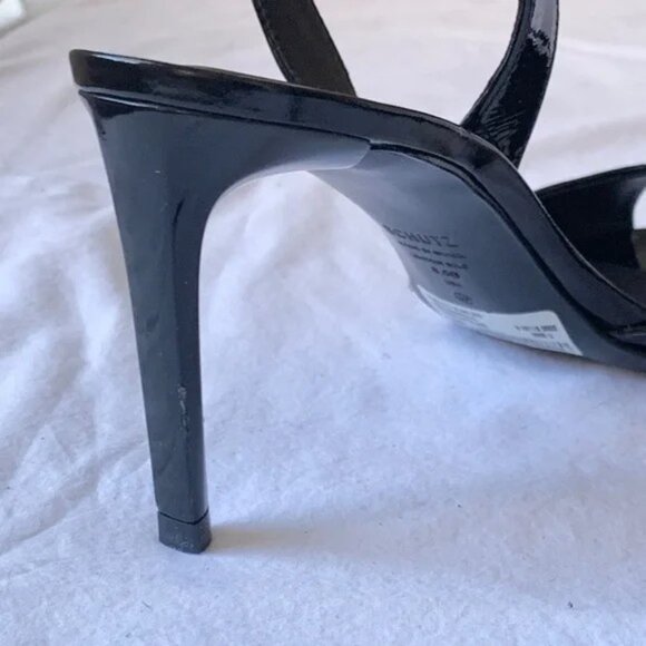 Schutz Scarlett Sling Mid Heel Black - Picture 6 of 9